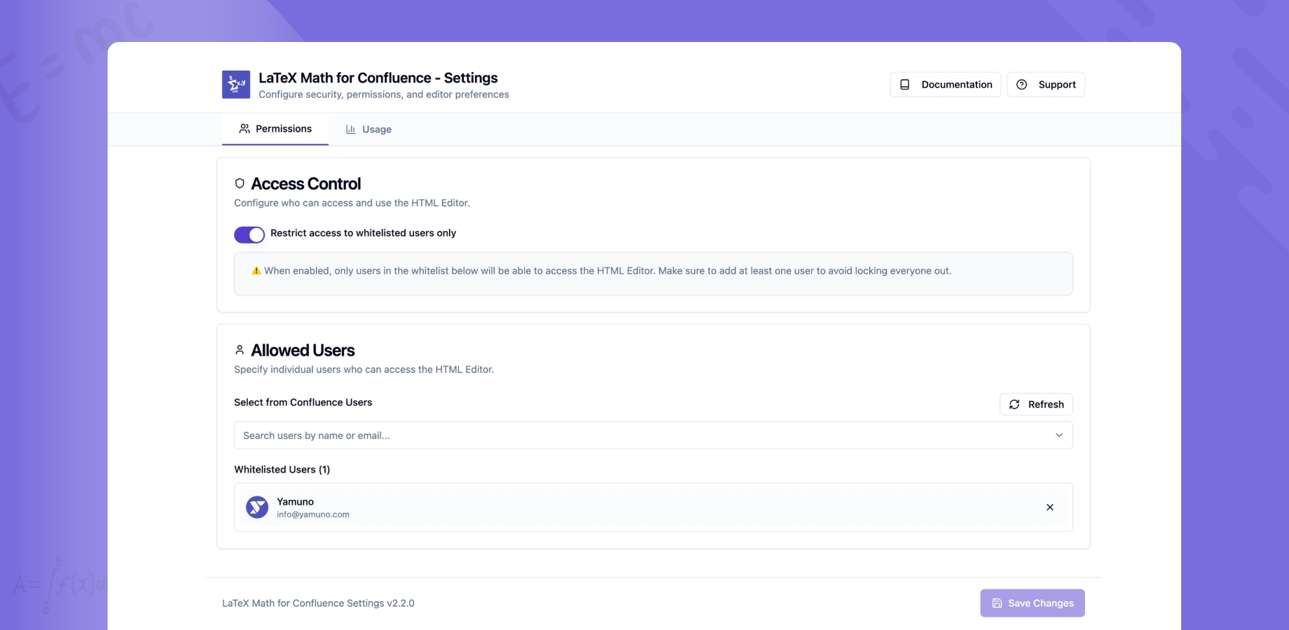 Configuration Options
